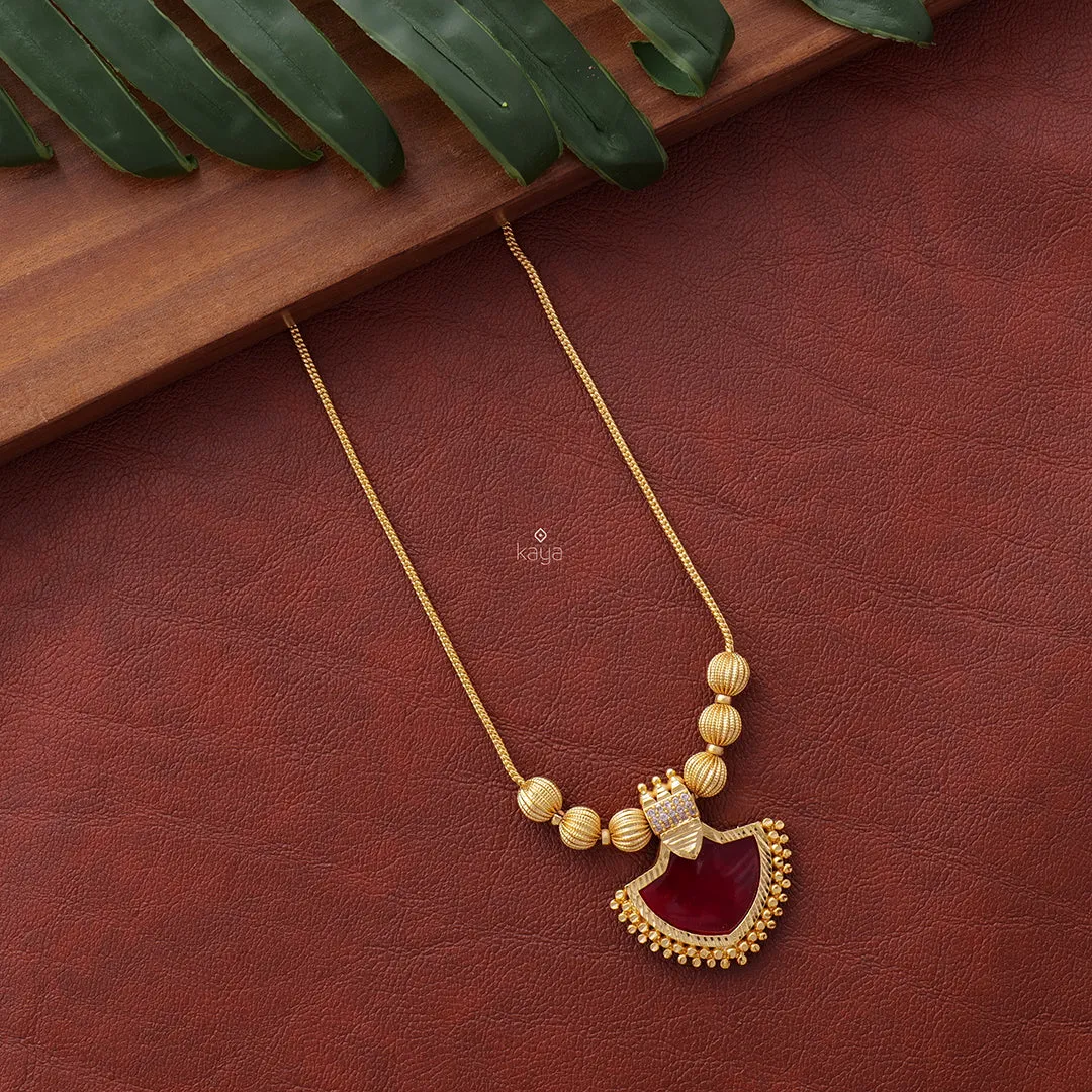 PP101032 - Gold plated Palakka kerala style