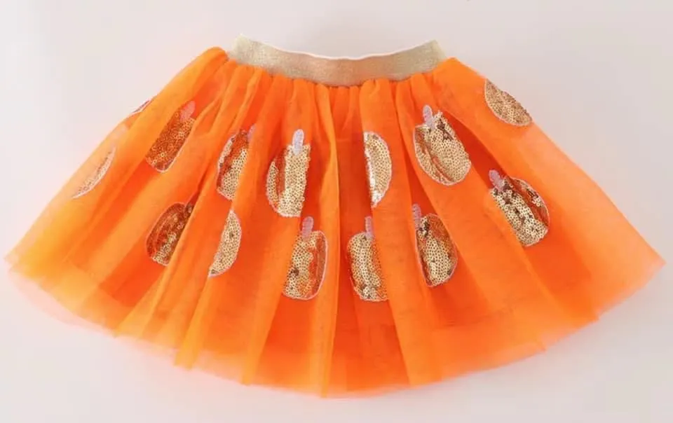 PUMPKIN TUTU SKIRT