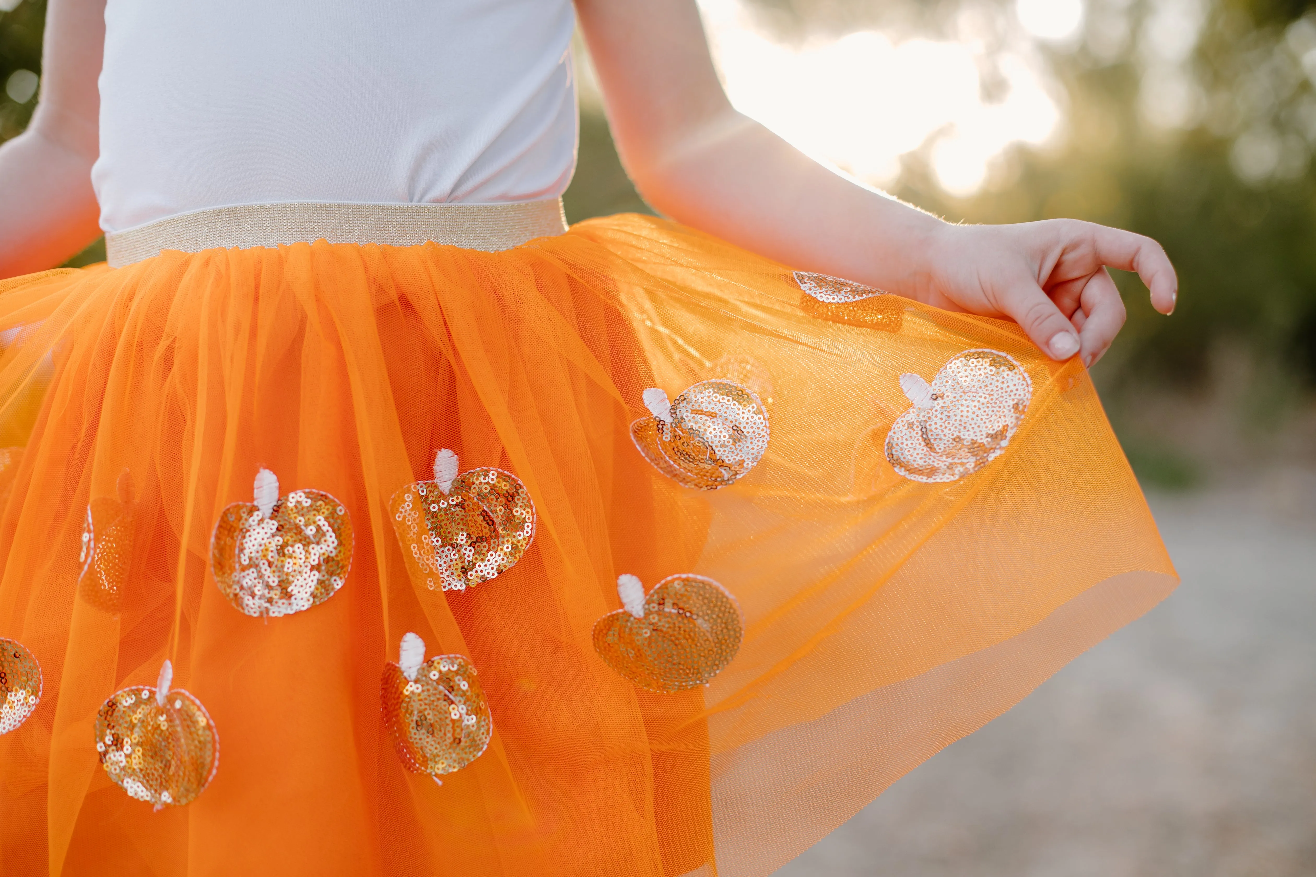 PUMPKIN TUTU SKIRT