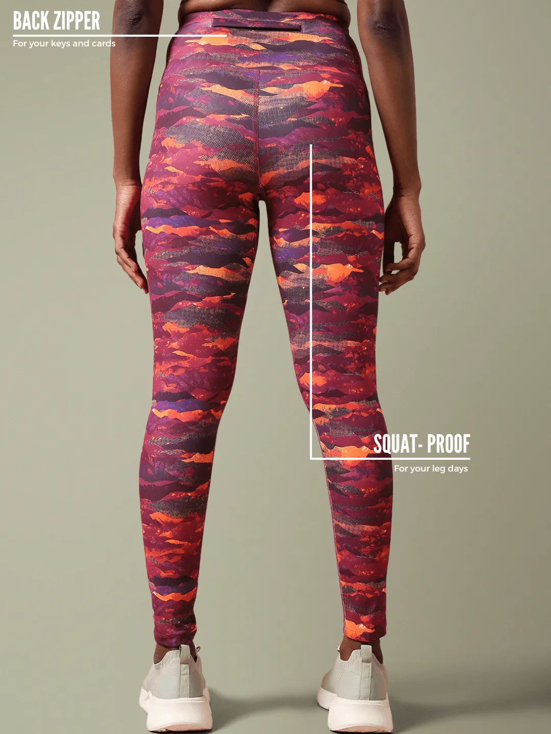 Purple Haze High Impact Action Bra & Luxe Leggings