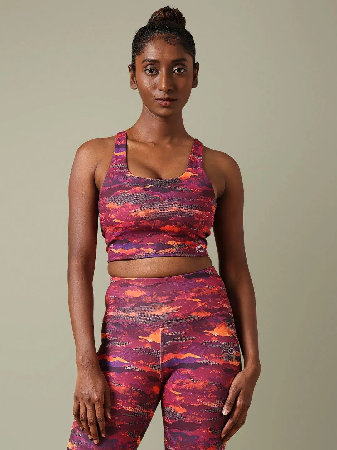 Purple Haze High Impact Action Bra & Luxe Leggings