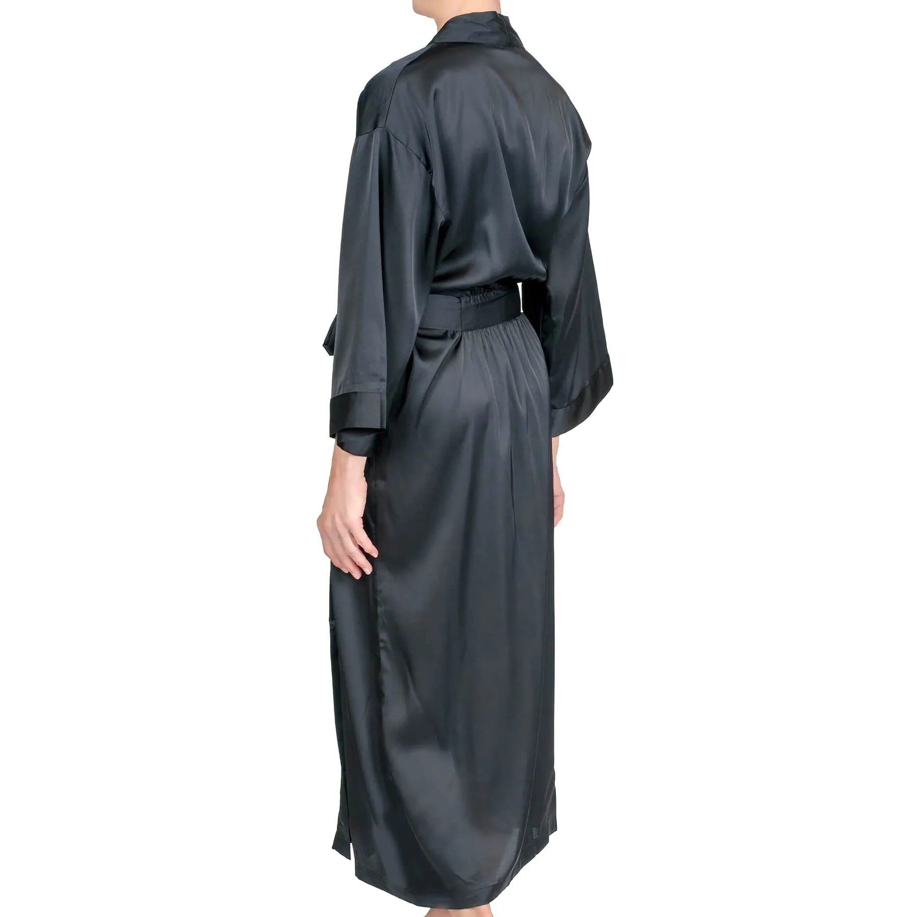 Raeanna Long Black Robe