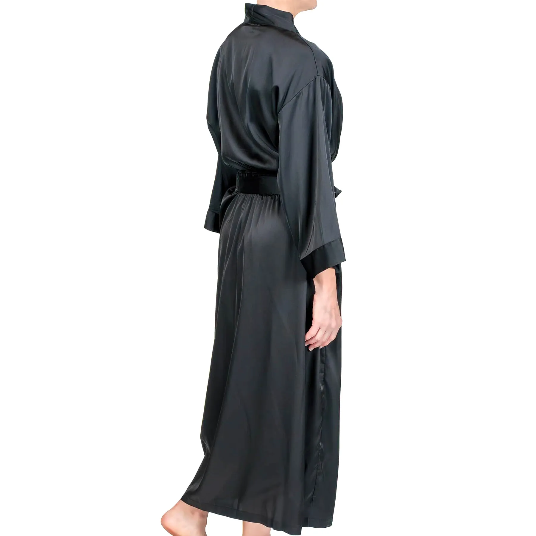 Raeanna Long Black Robe