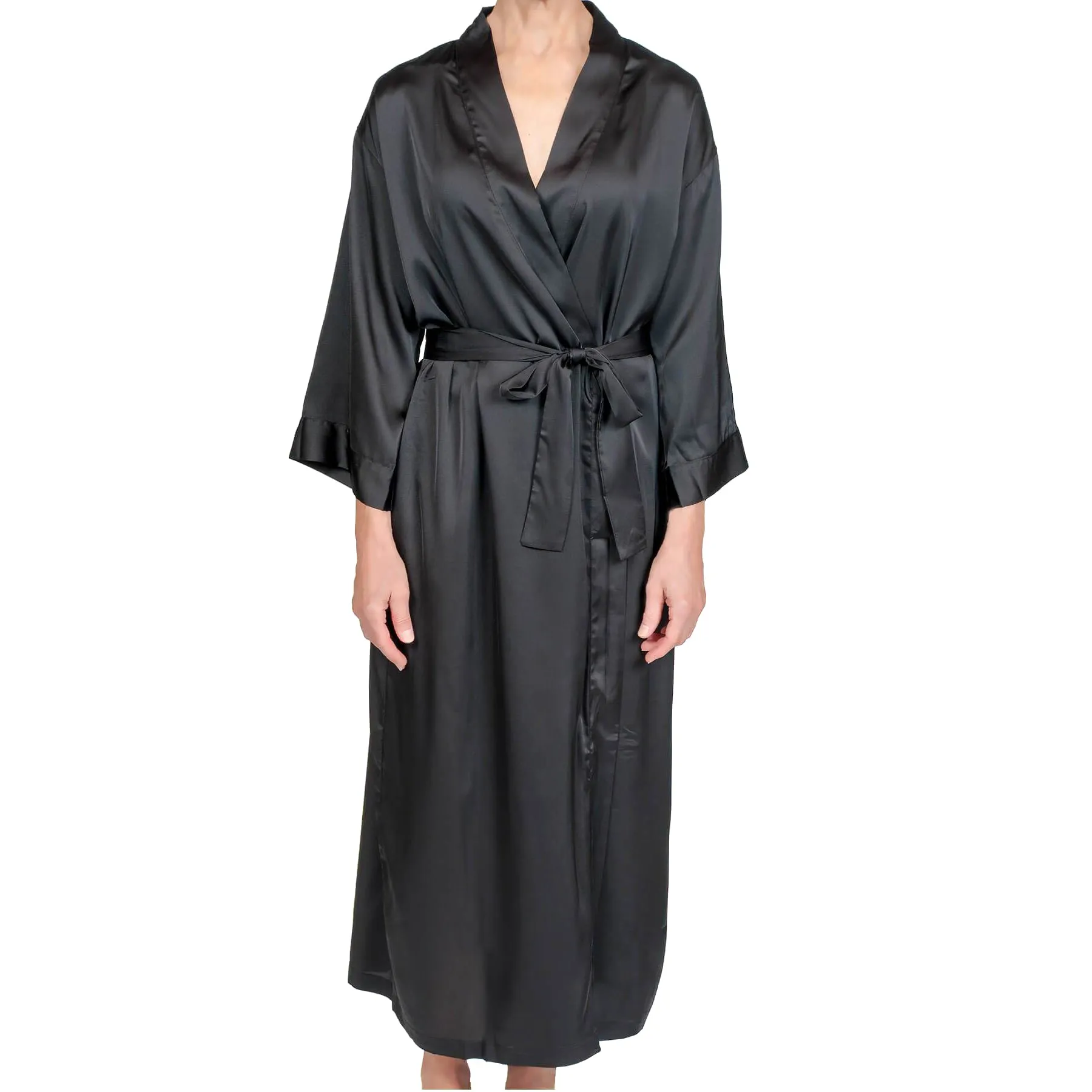 Raeanna Long Black Robe