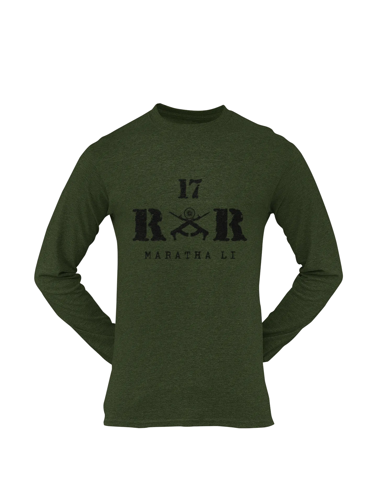 Rashtriya Rifles T-shirt - 17 RR Maratha Li (Men)