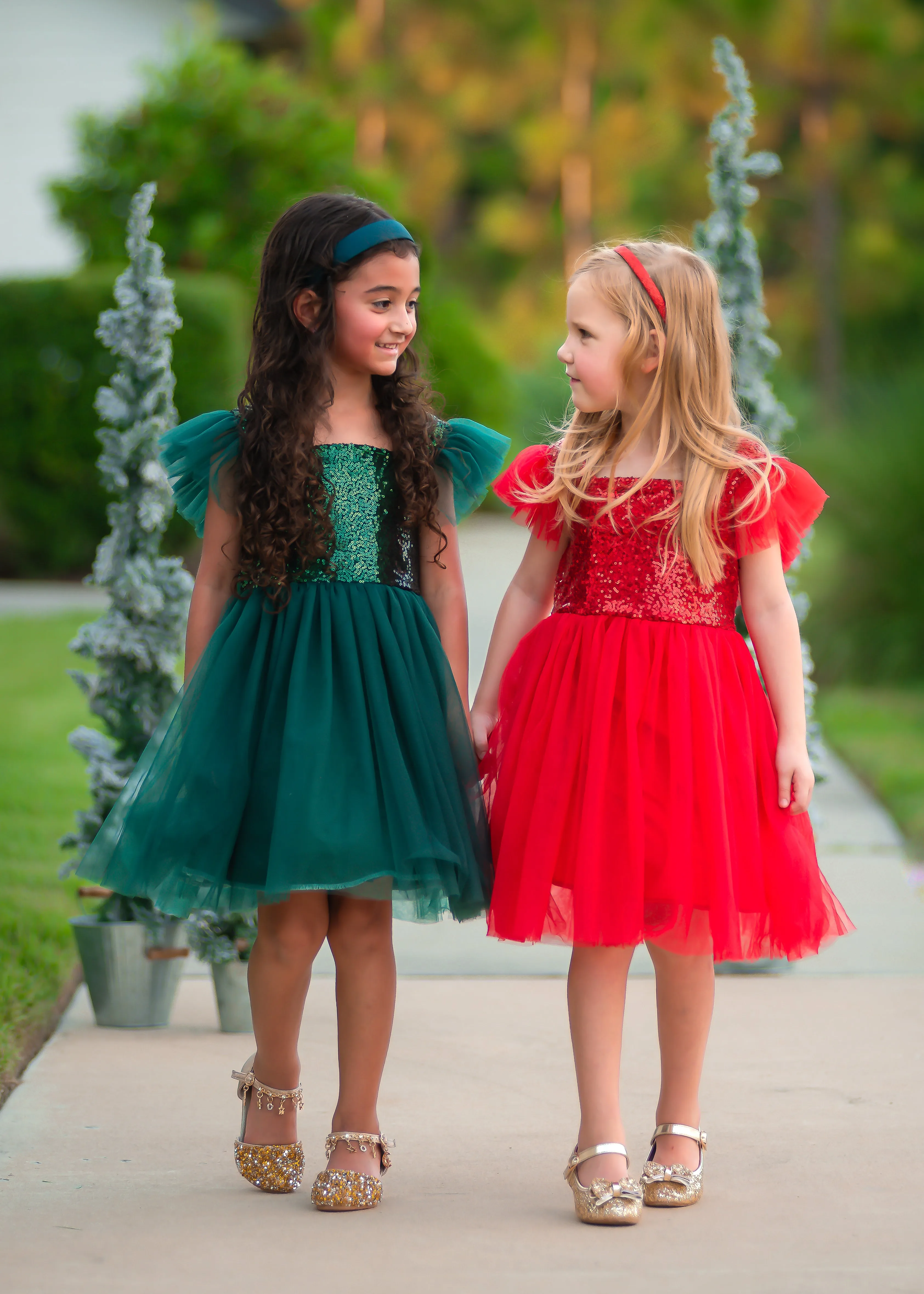 RED SPARKLE TUTU DRESS ! READY TO SHIP