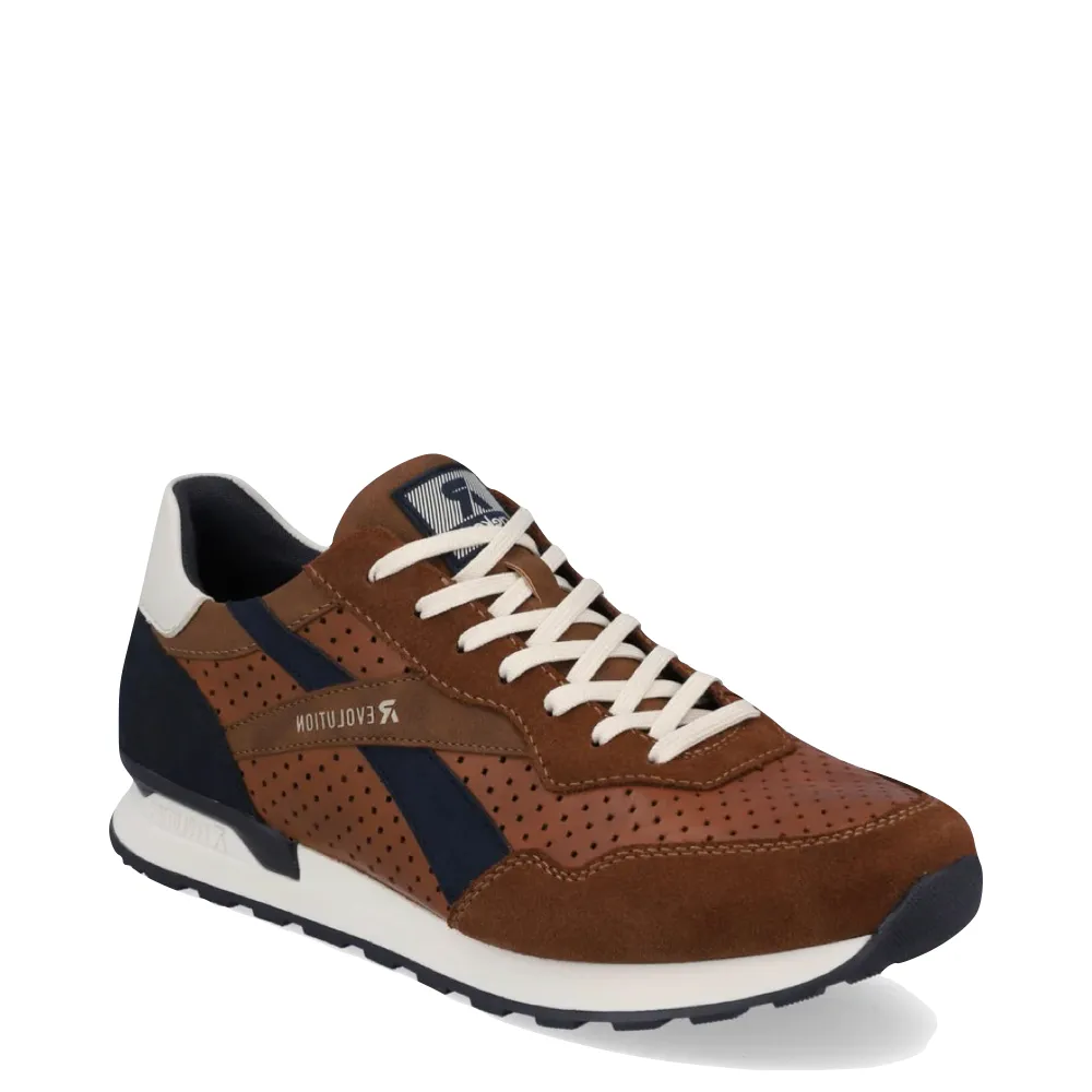 Rieker Men's Revolution Owen 02 Fashion Sneaker (Brown)