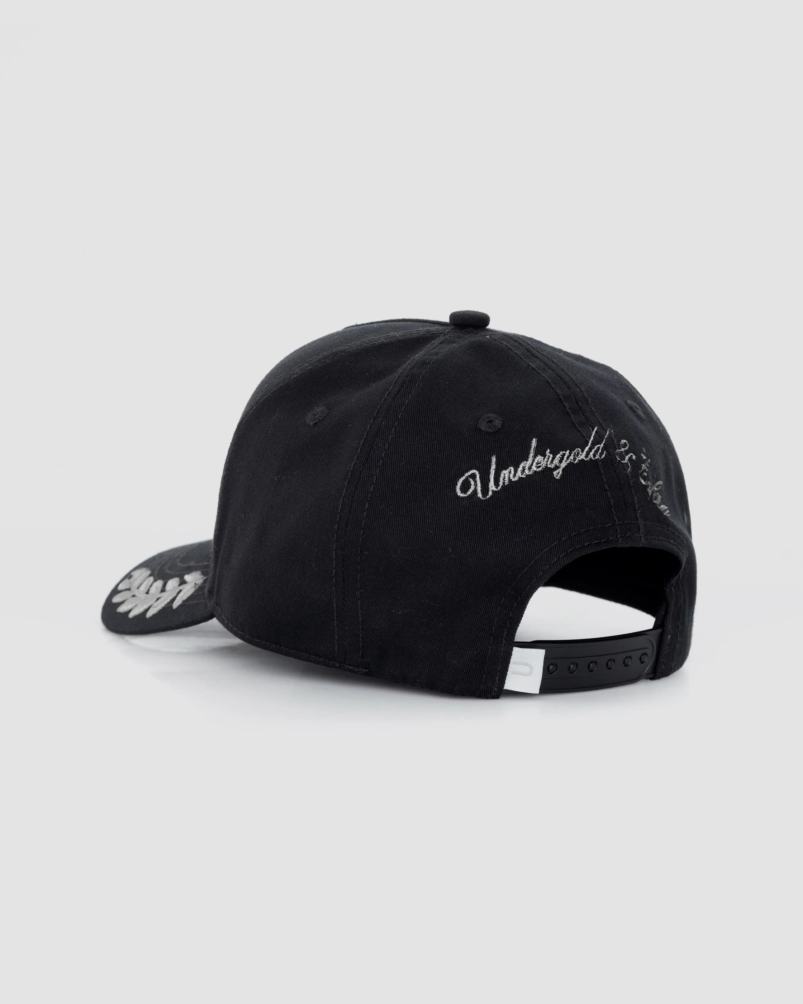 Riviera Club High Crown Cap Black