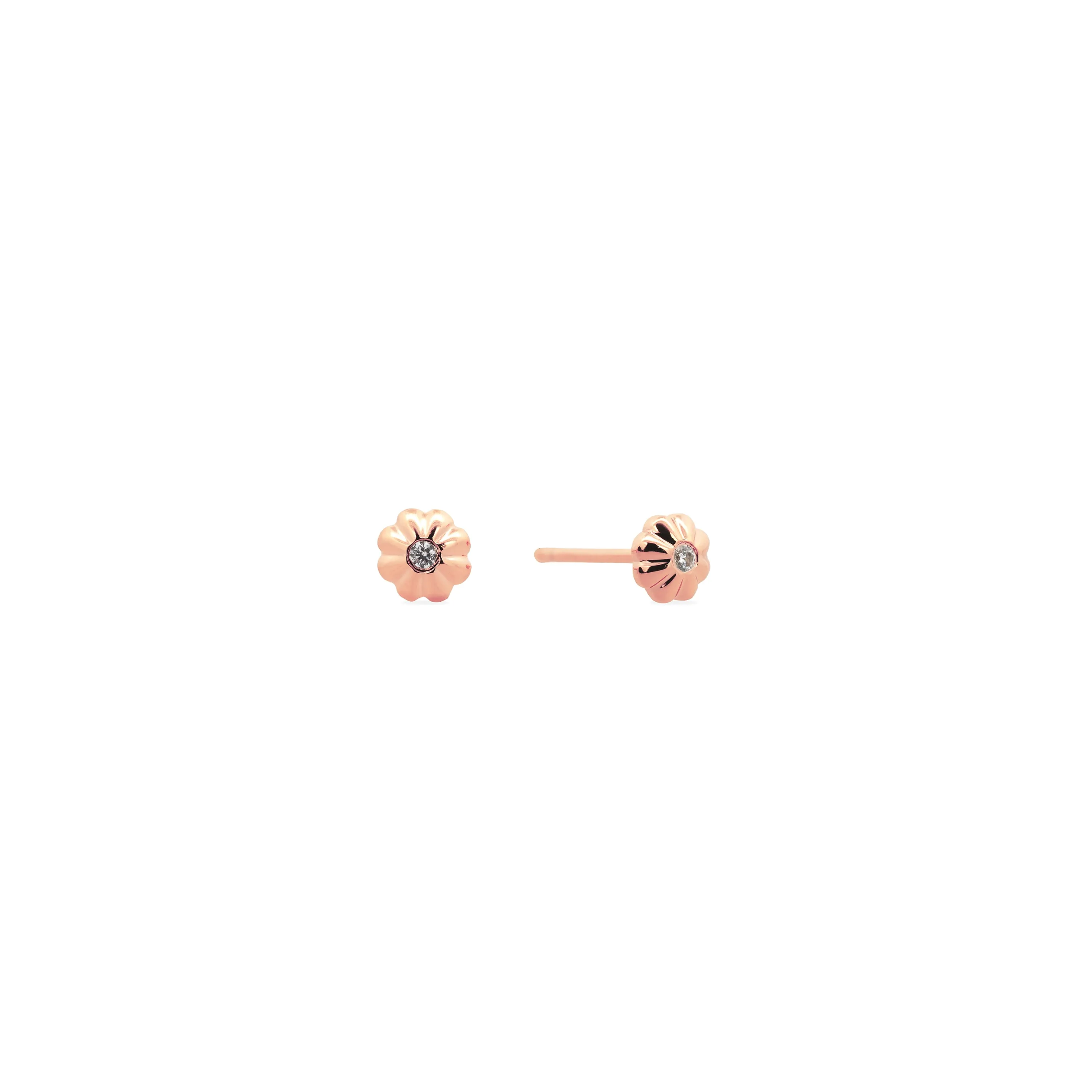 Rose Gold Reese Studs