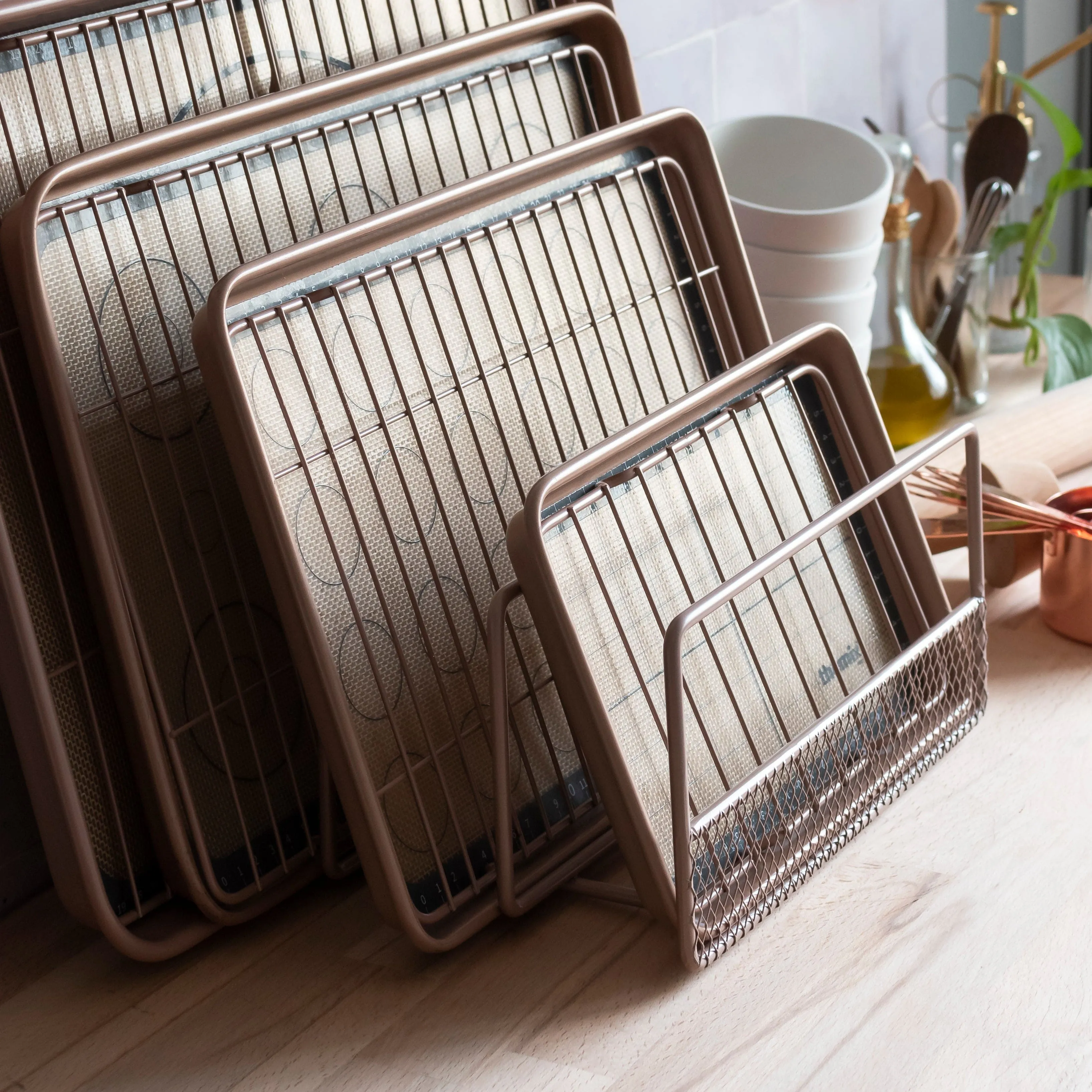 Rose Gold Tray Holder