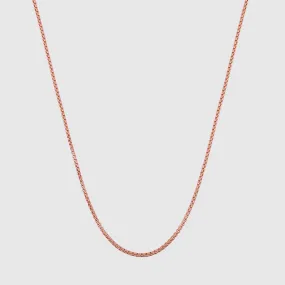 Round Box Chain (Rose Gold) 2mm