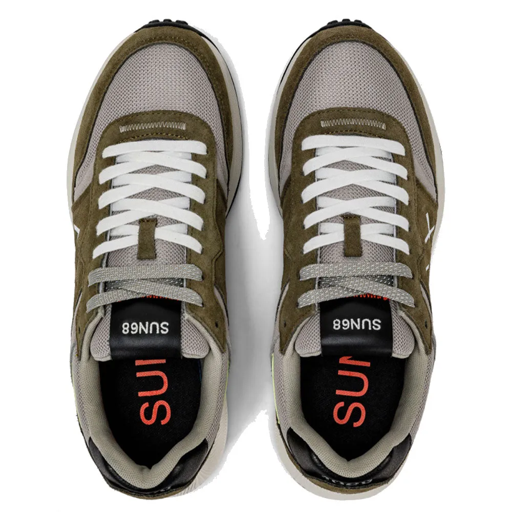 Scarpe Uomo Sun68 Sneakers Daddy Colore Militare