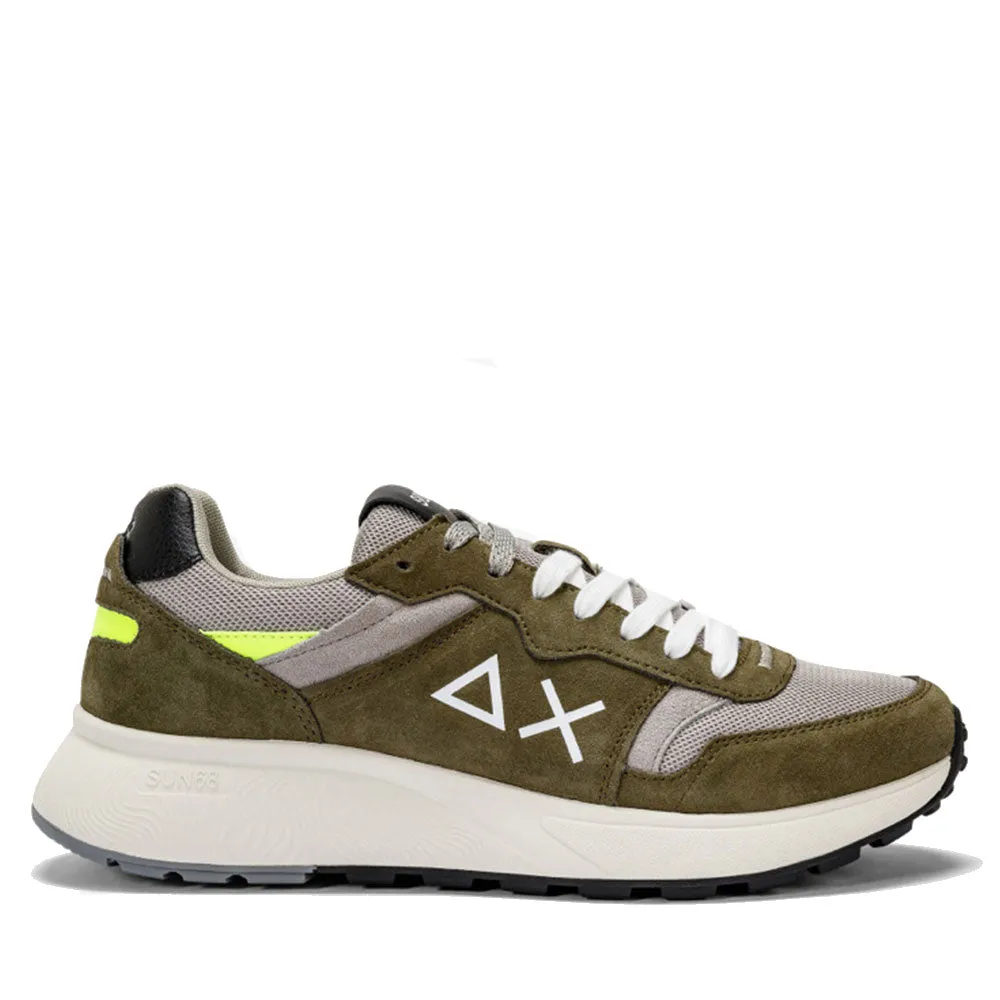 Scarpe Uomo Sun68 Sneakers Daddy Colore Militare