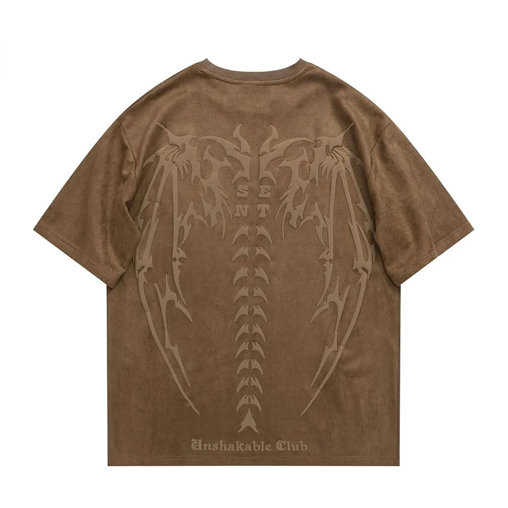 Skeleton Wings | Retro Gothic T-Shirt