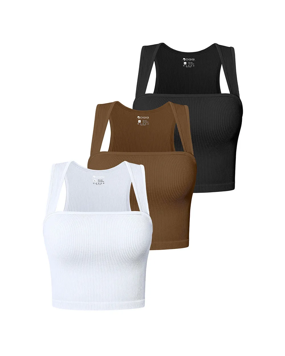 Sleeveless Square Neck tops