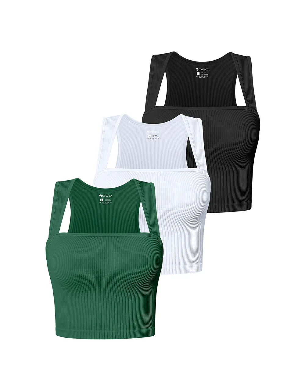 Sleeveless Square Neck tops