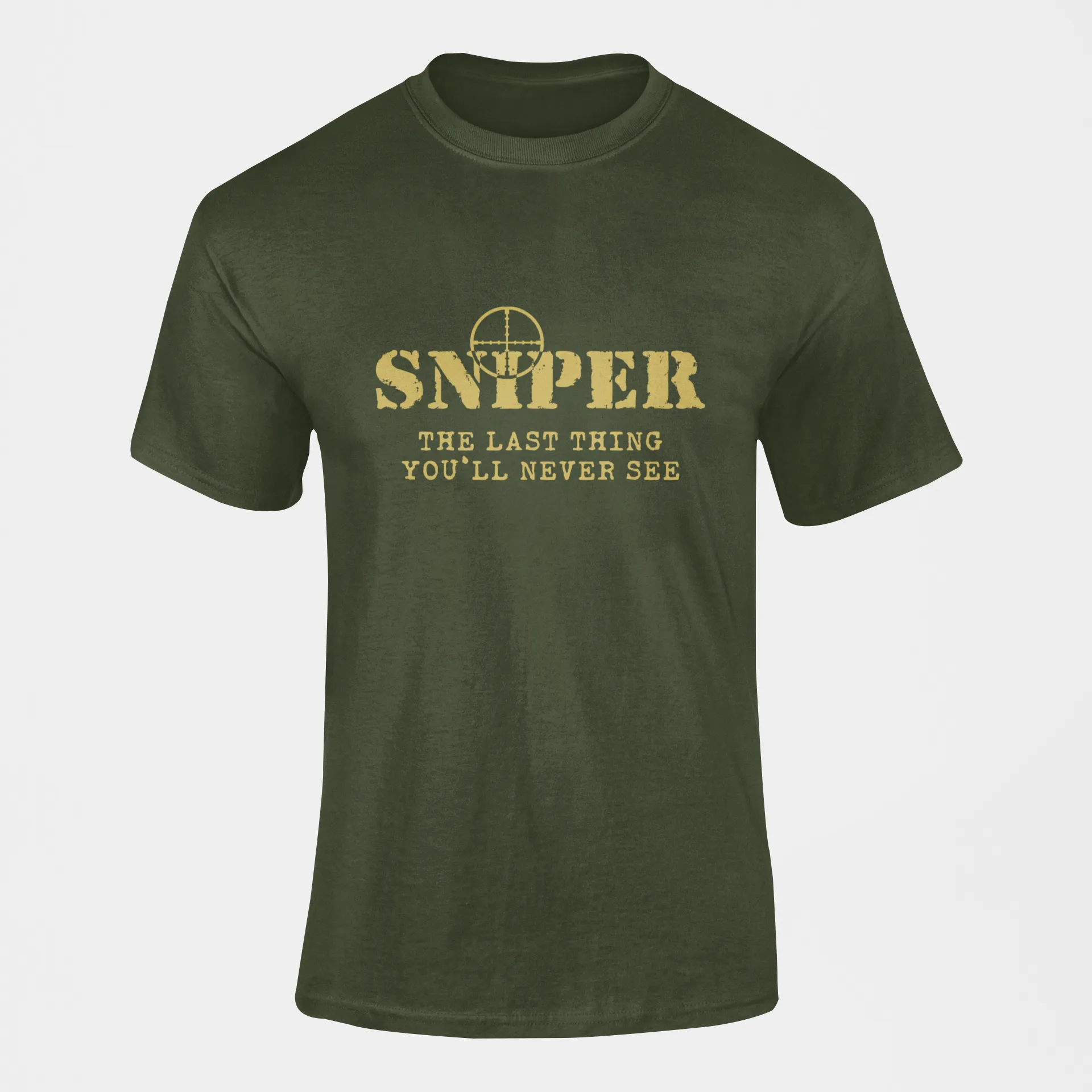 Sniper T-shirt - Sniper, The Last Thing You'll Never See (Men)