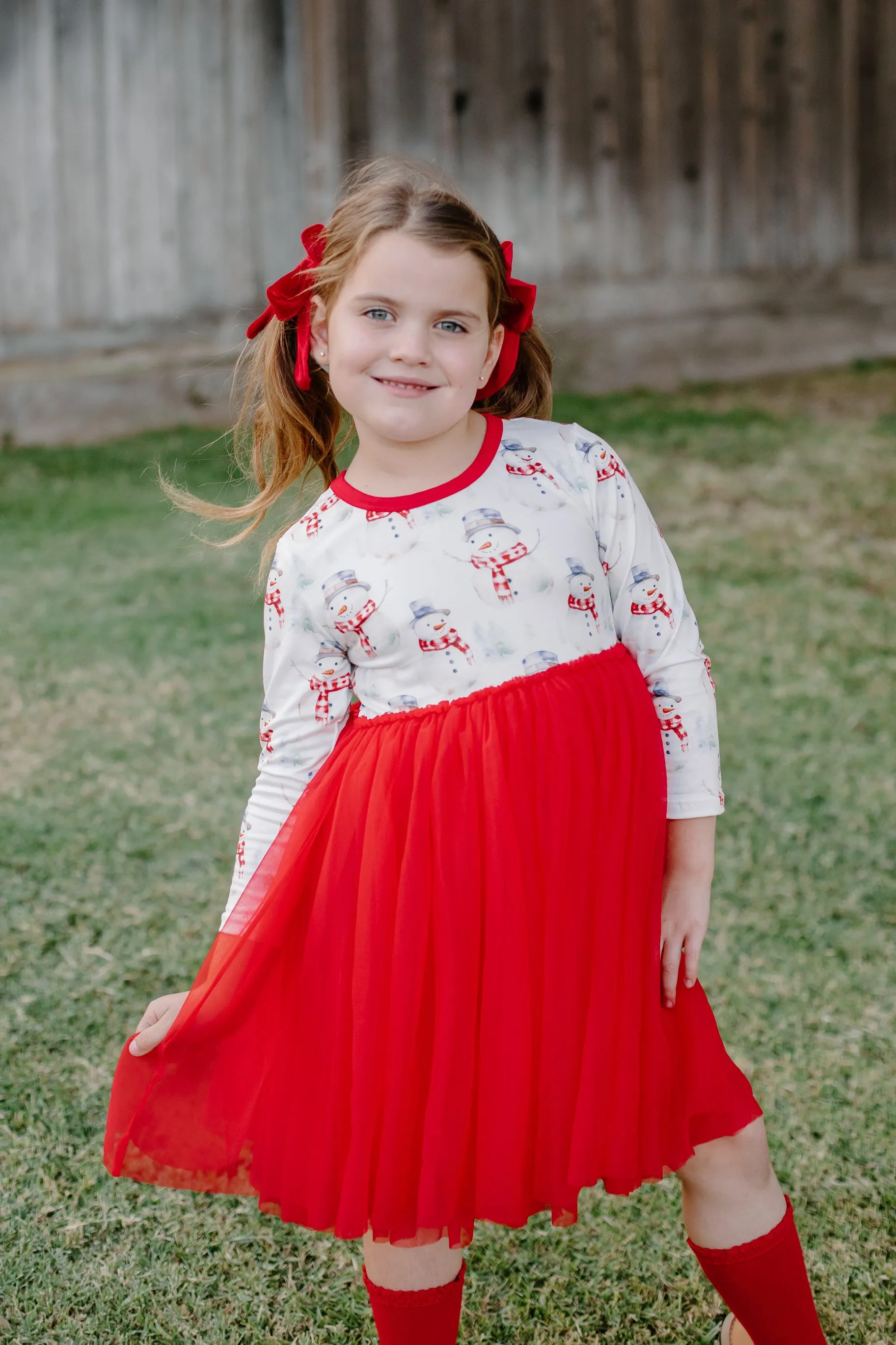 SNOWMAN TUTU DRESS