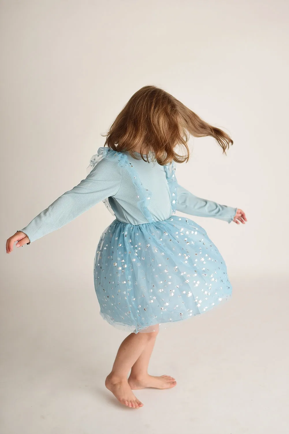 SNOWY BLUE STAR TUTU DRESS (Copy)