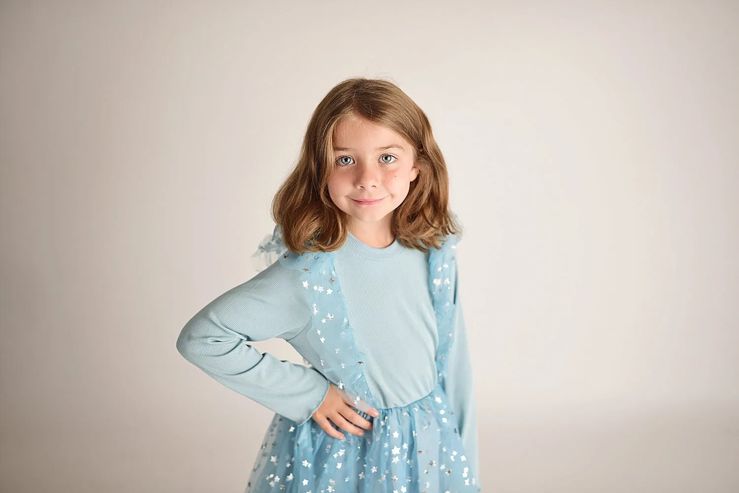 SNOWY BLUE STAR TUTU DRESS (Copy)