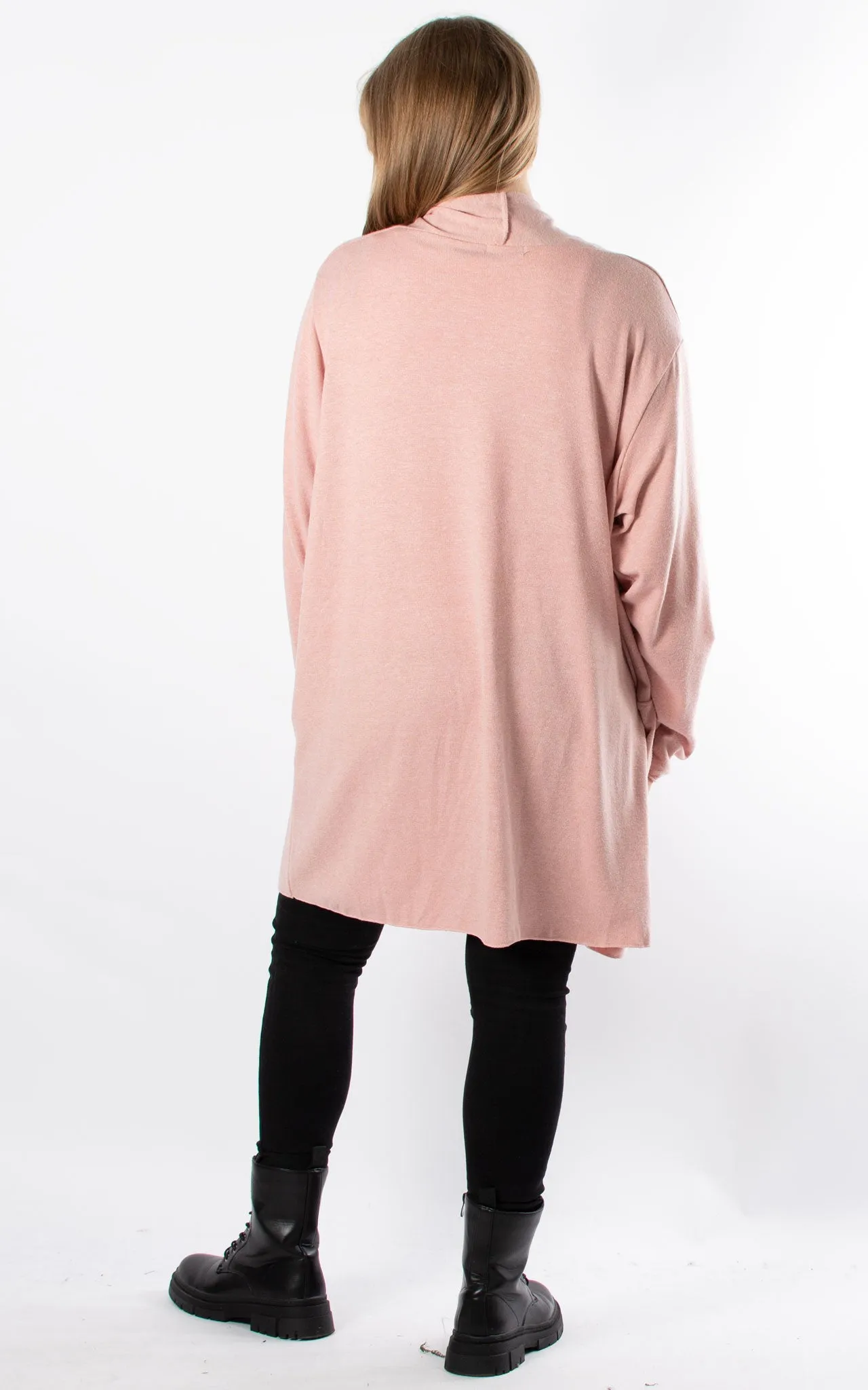 Soft Knit Cardigan | Pink