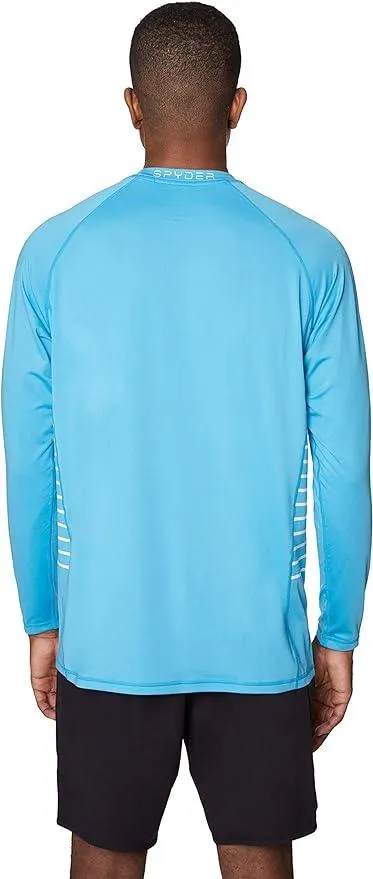 Spyder Men's T-Shirt UPF30  Rash Guard Long Sleeve