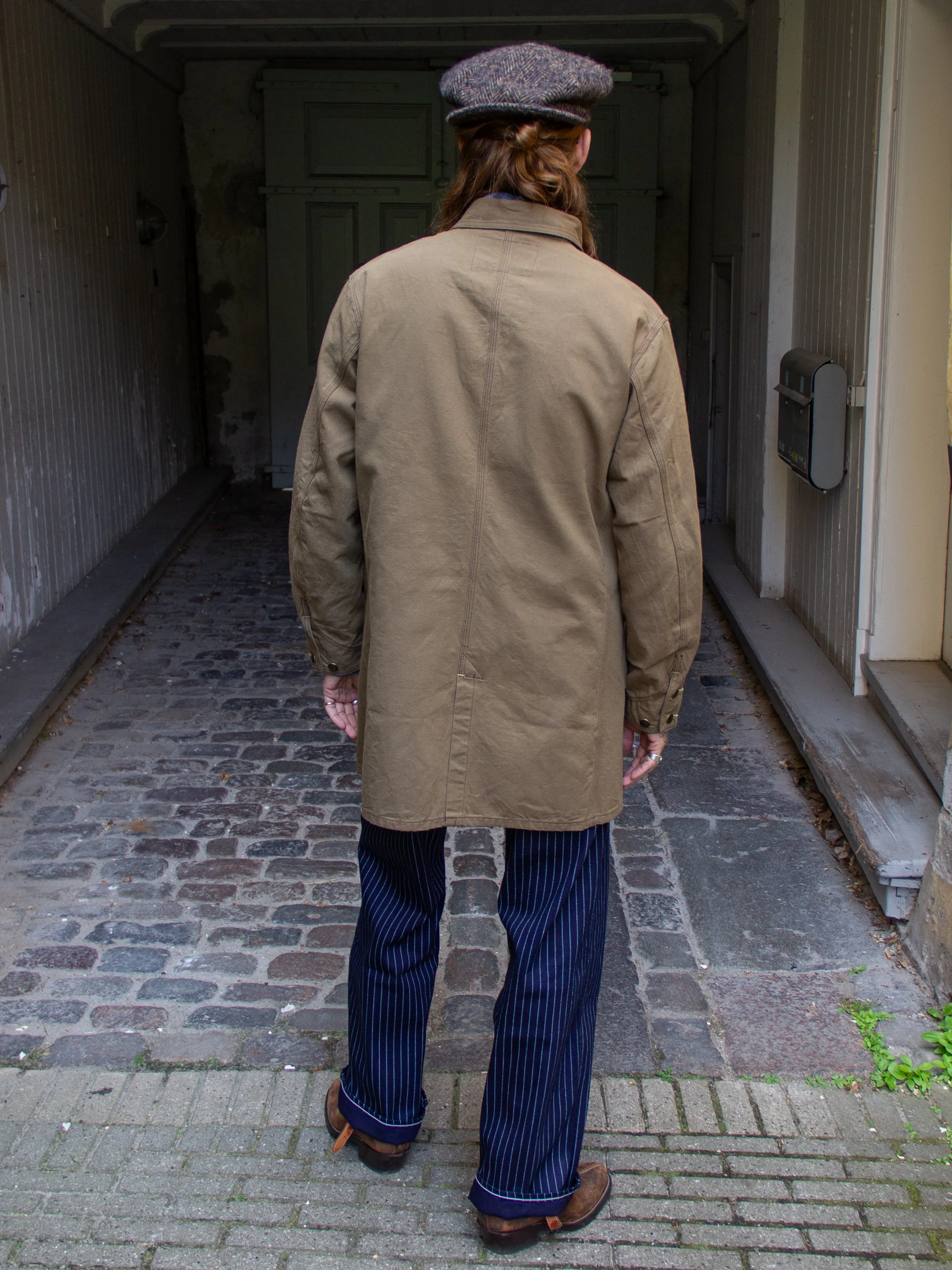 Sugar Cane, Work Coat, Khaki Duck, SC15522