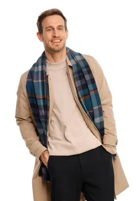 Sustainability Edition Plaid Scarf