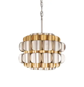 Swoon 382P01AGGD 1-Light Pendant Light - Antique Gold/Gold Dust