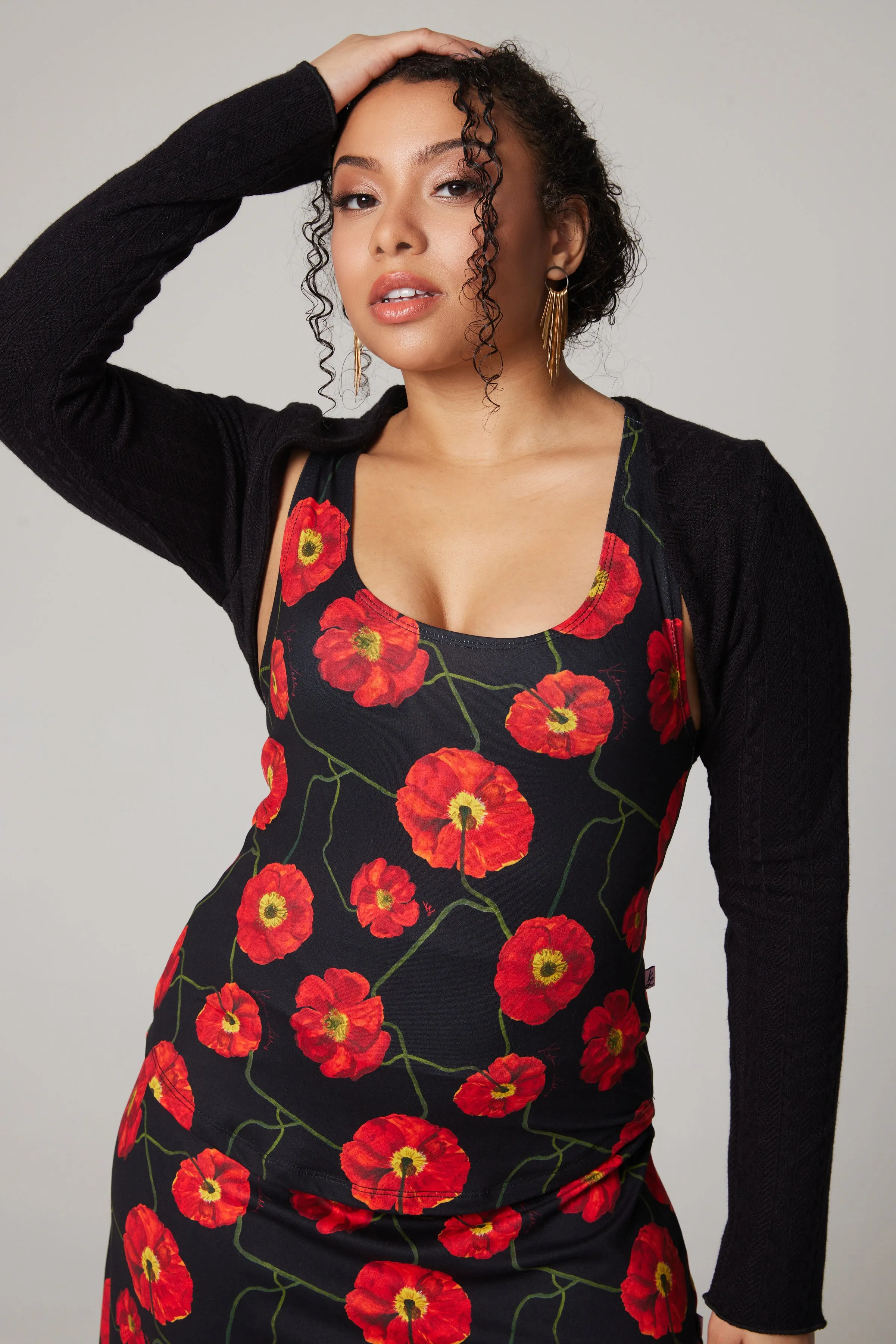 Tank Top - Poppies