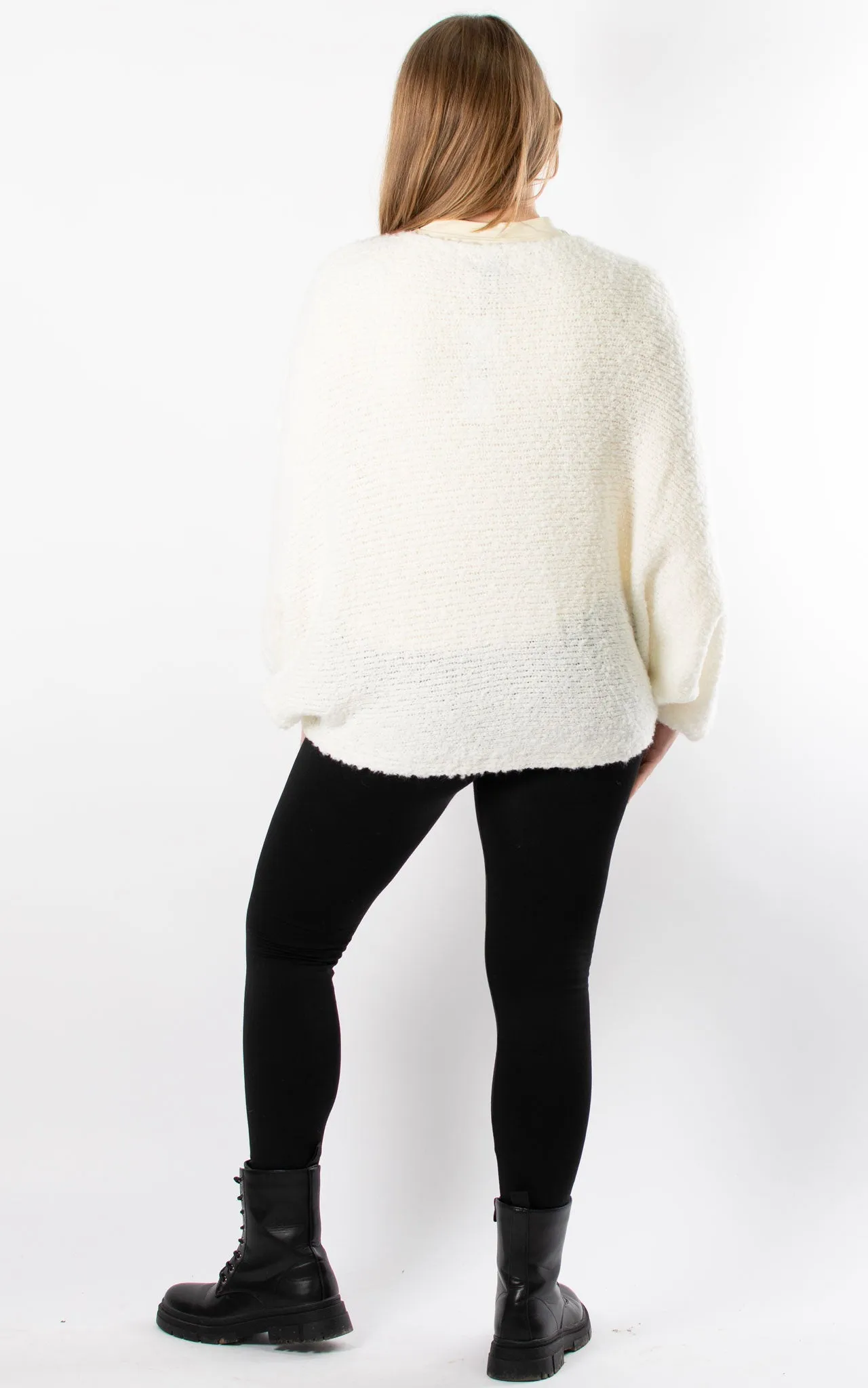 Teddy Wrap Over | Winter White