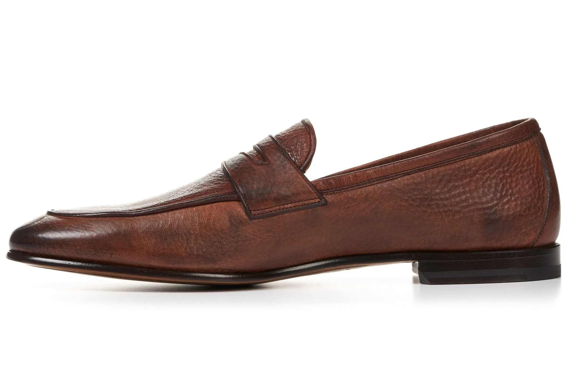 The Louis Penny Loafer - Brown