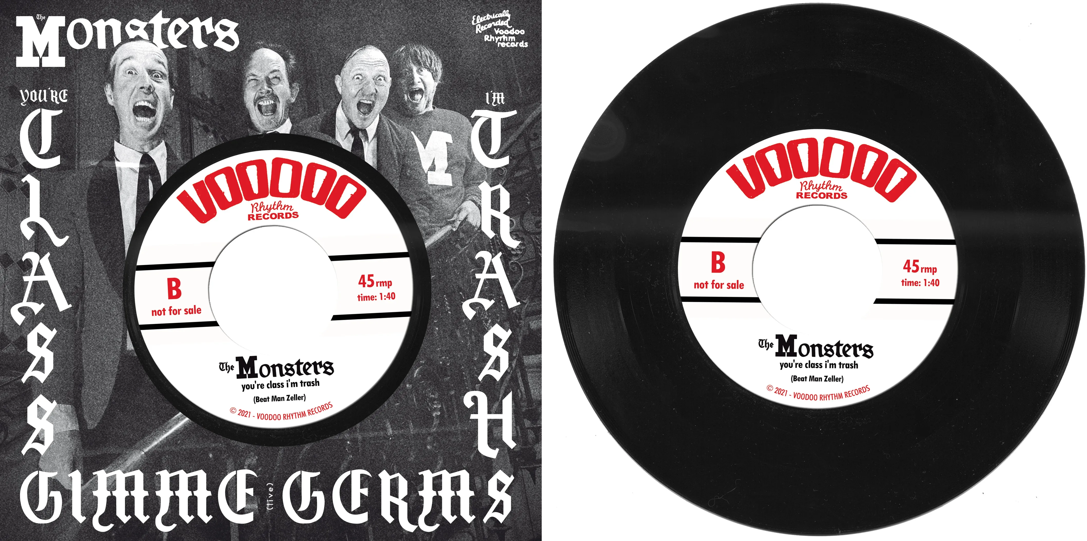 The Monsters -you're class, i'm trash (VRCD119/VR12119)