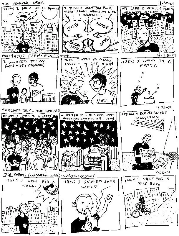 The Snake Pit Book: Daily Diary Comics 2001 - 2003