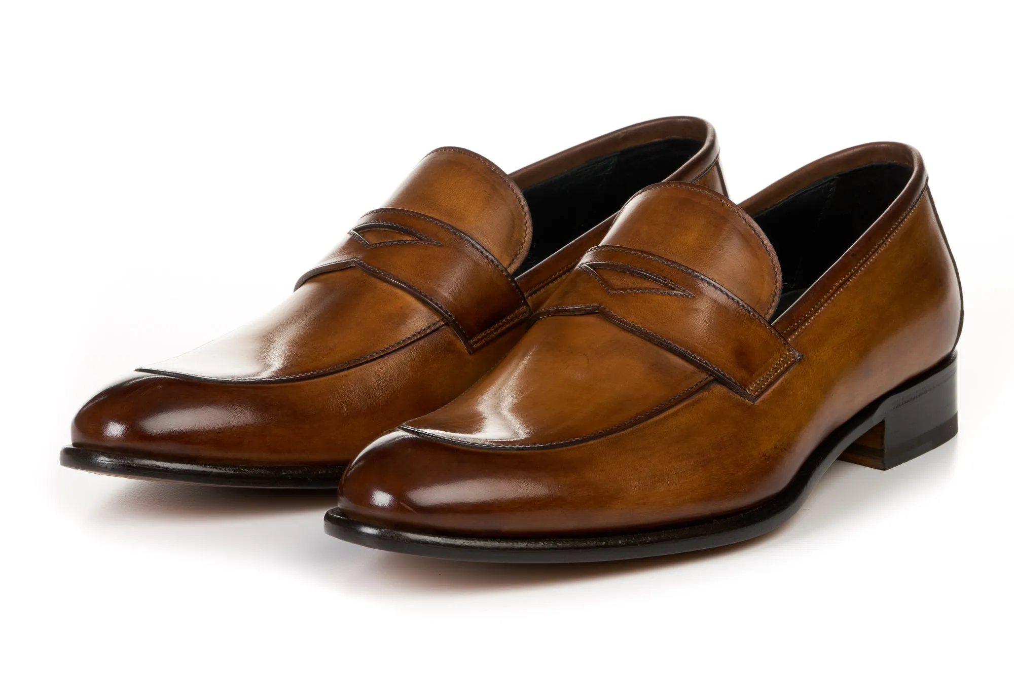 The Stewart Penny Loafer - Tobacco