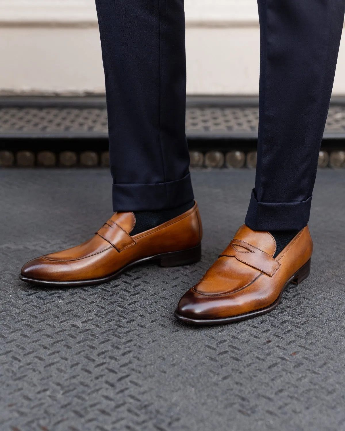 The Stewart Penny Loafer - Tobacco