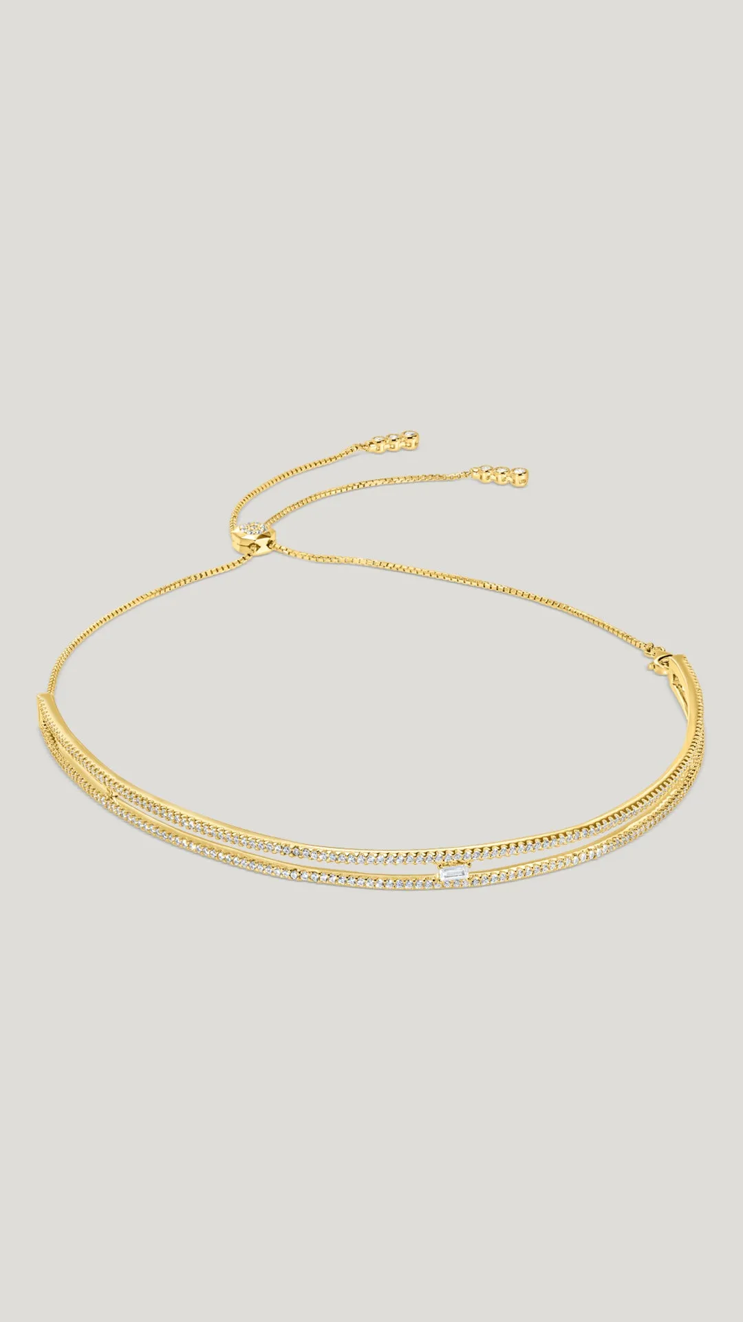 Thela Choker Necklace 18K Gold Vermeil