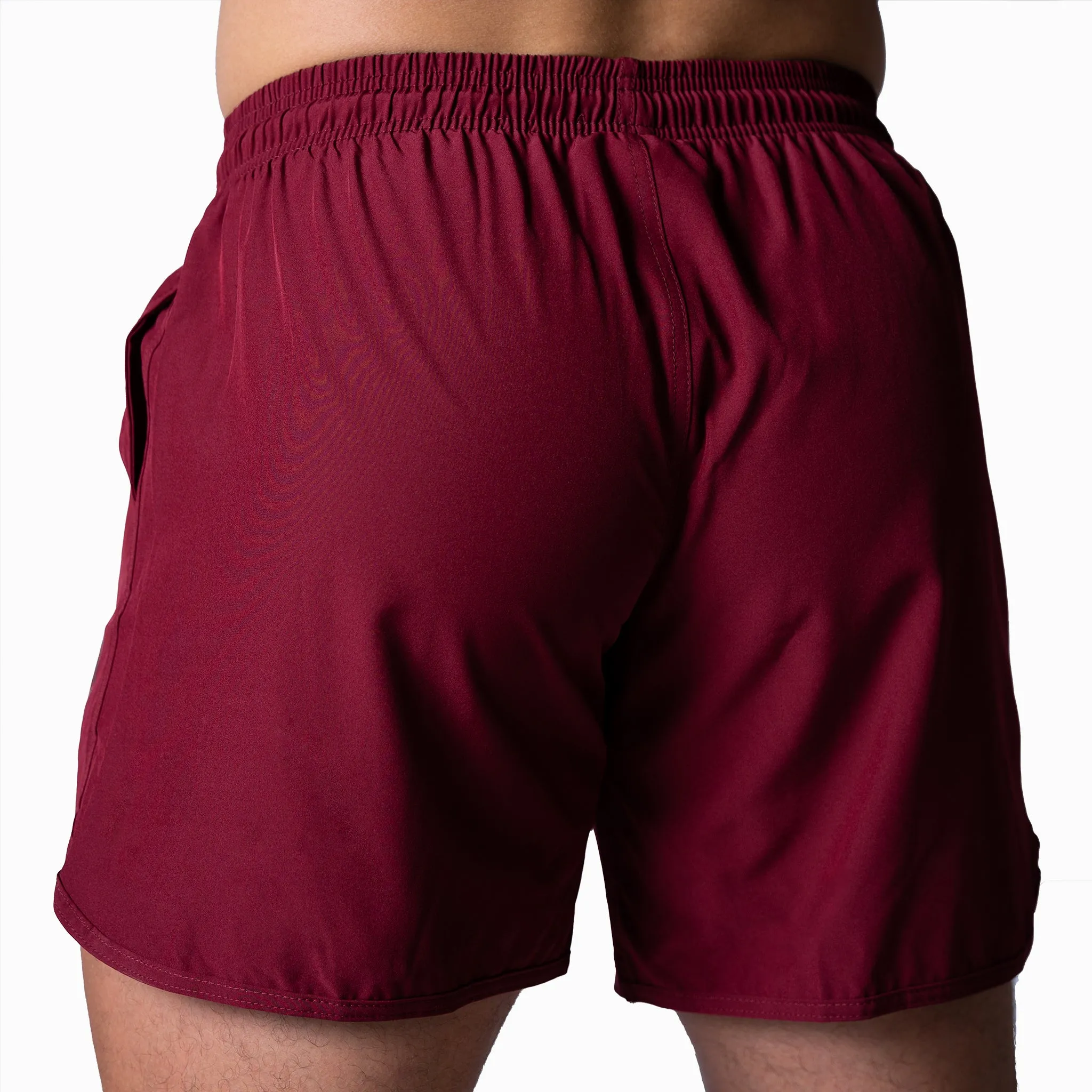 Training Shorts - Burgundy