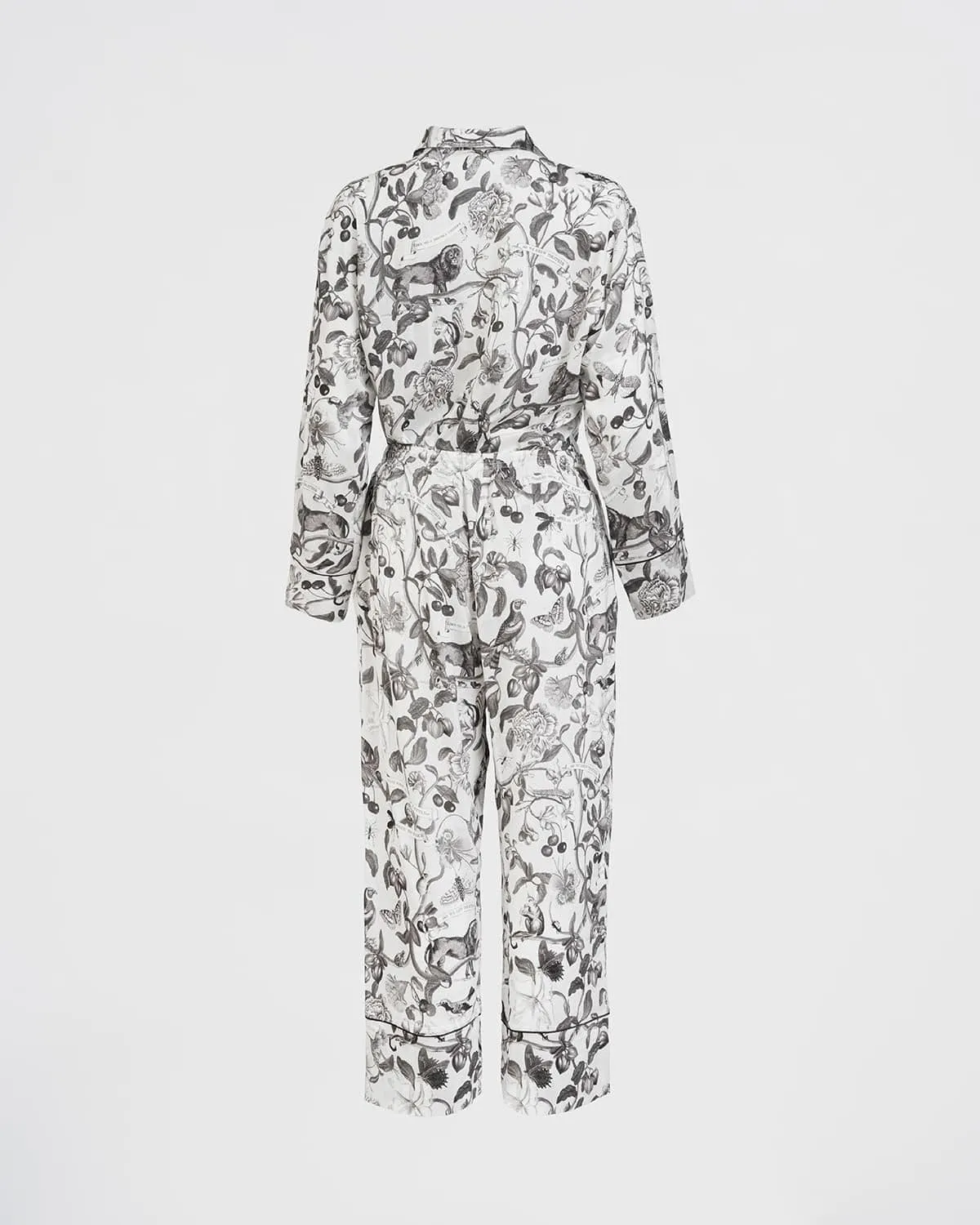 Tree of Life Monochrome Long Pyjamas