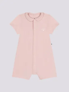 TUTINA CORTA BEB IN JERSEY LEGGERO ROSA