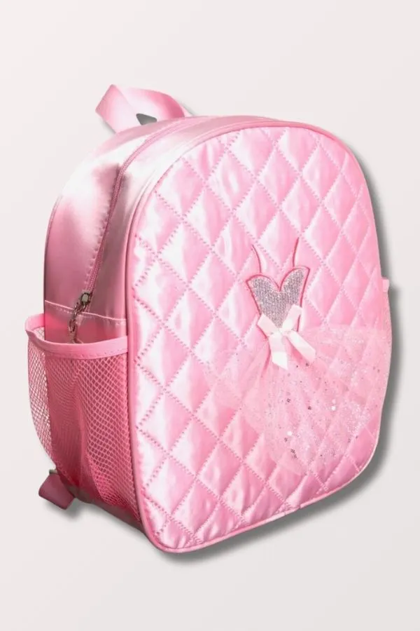 Tutu Dress Sequin Backpack - Pink