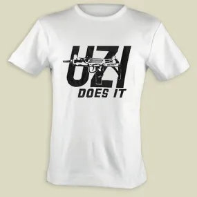 Uzi Does It - Original Israel Army T shirt