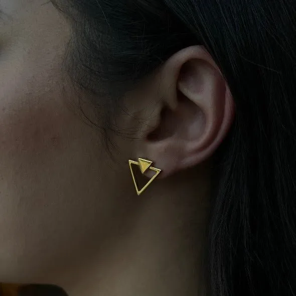 VECTOR GOLDEN EARRINGS