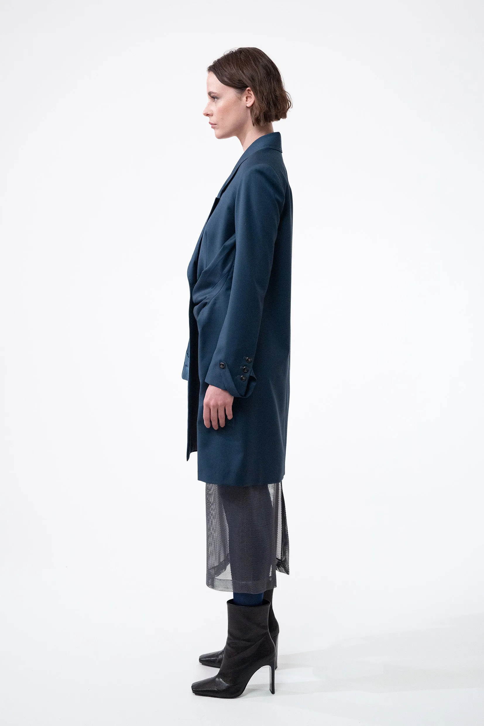 VENUS rock blue - wool concept jacket