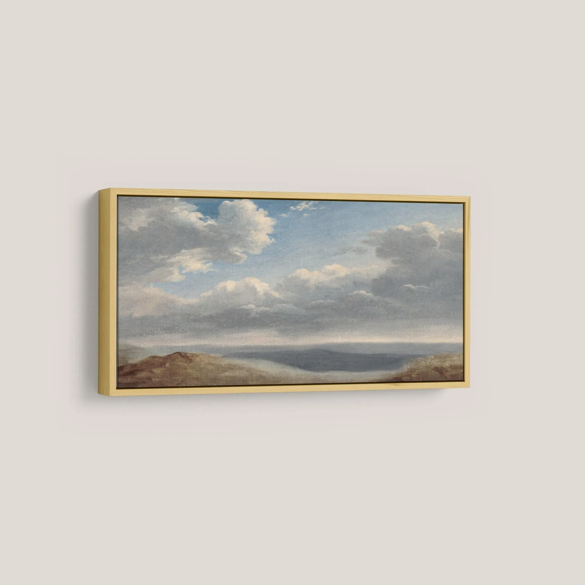 Vintage Horizontal Landscape Wall Art Print