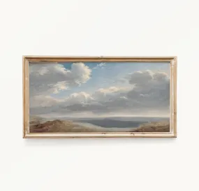 Vintage Horizontal Landscape Wall Art Print