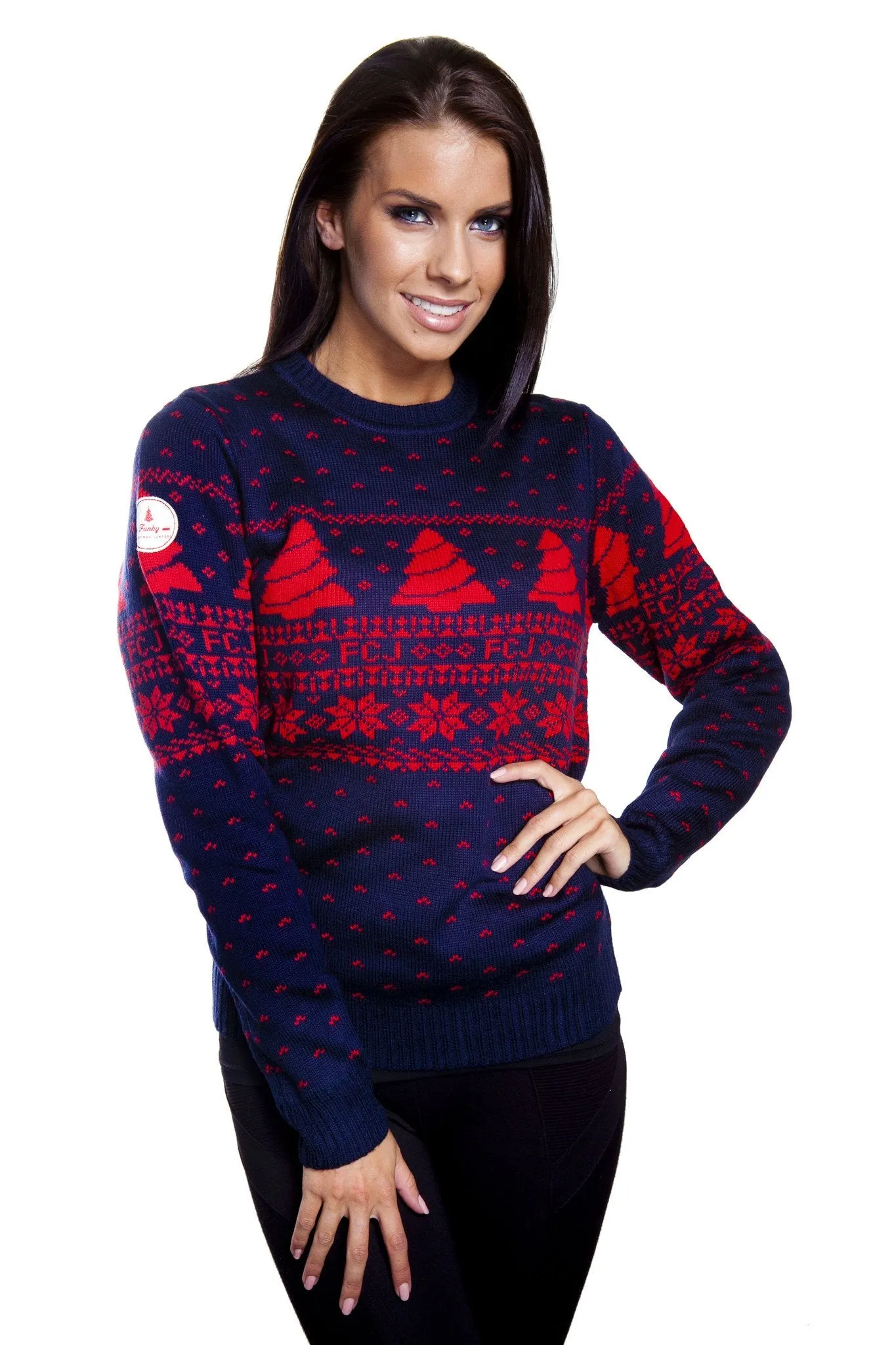 Vintage Style Fair Isle Christmas Sweater