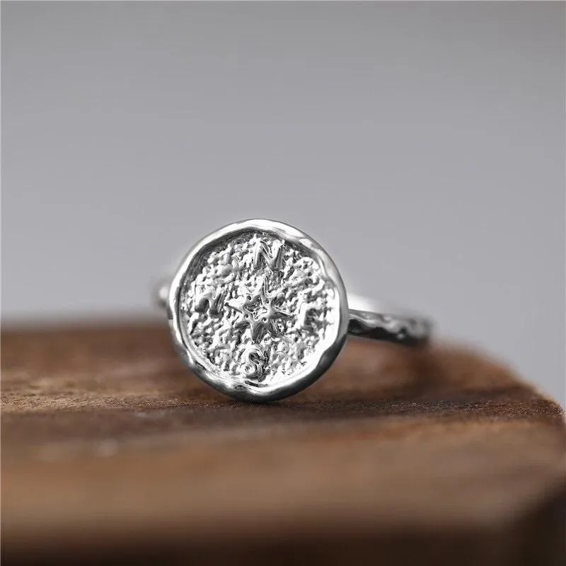 Wanderlust Compass Ring - LAST CHANCE