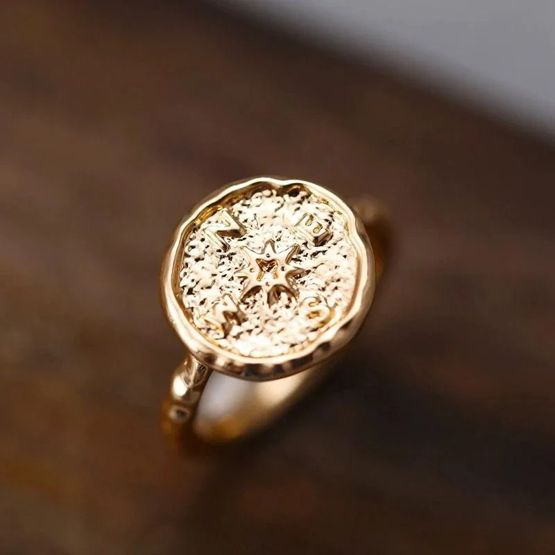 Wanderlust Compass Ring - LAST CHANCE