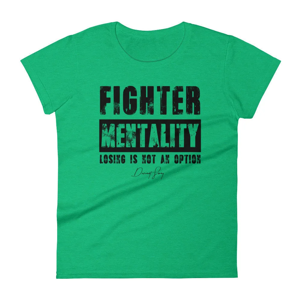 Women's Fighter Mentality short sleeve t-shirt